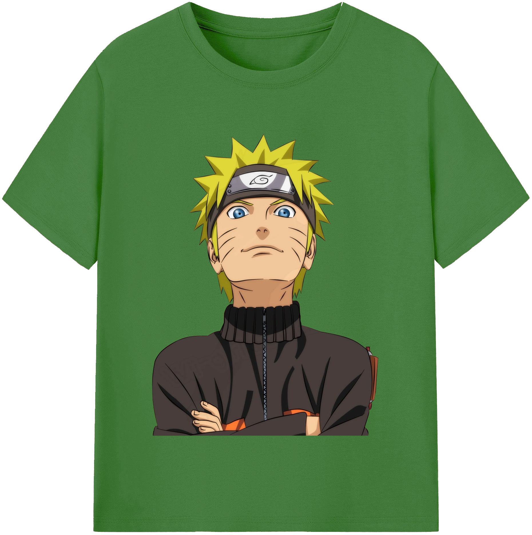 （画像用） NARUTO -ナルト- うずまき ナルト Uzumaki Naruto レディースカジュアルプリントTシャツ（綿100％）